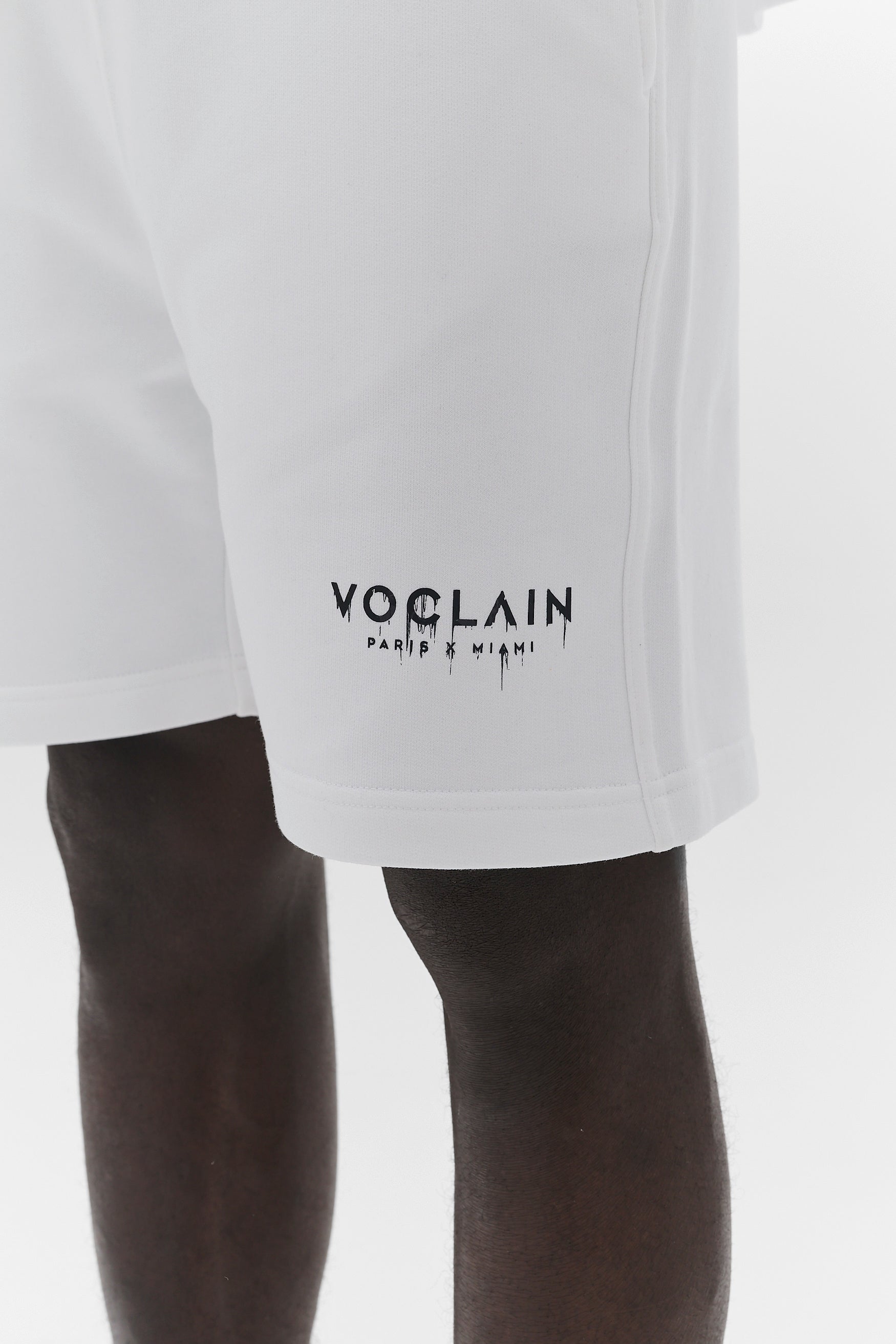 Voclain Shorts White - Paris X Miami