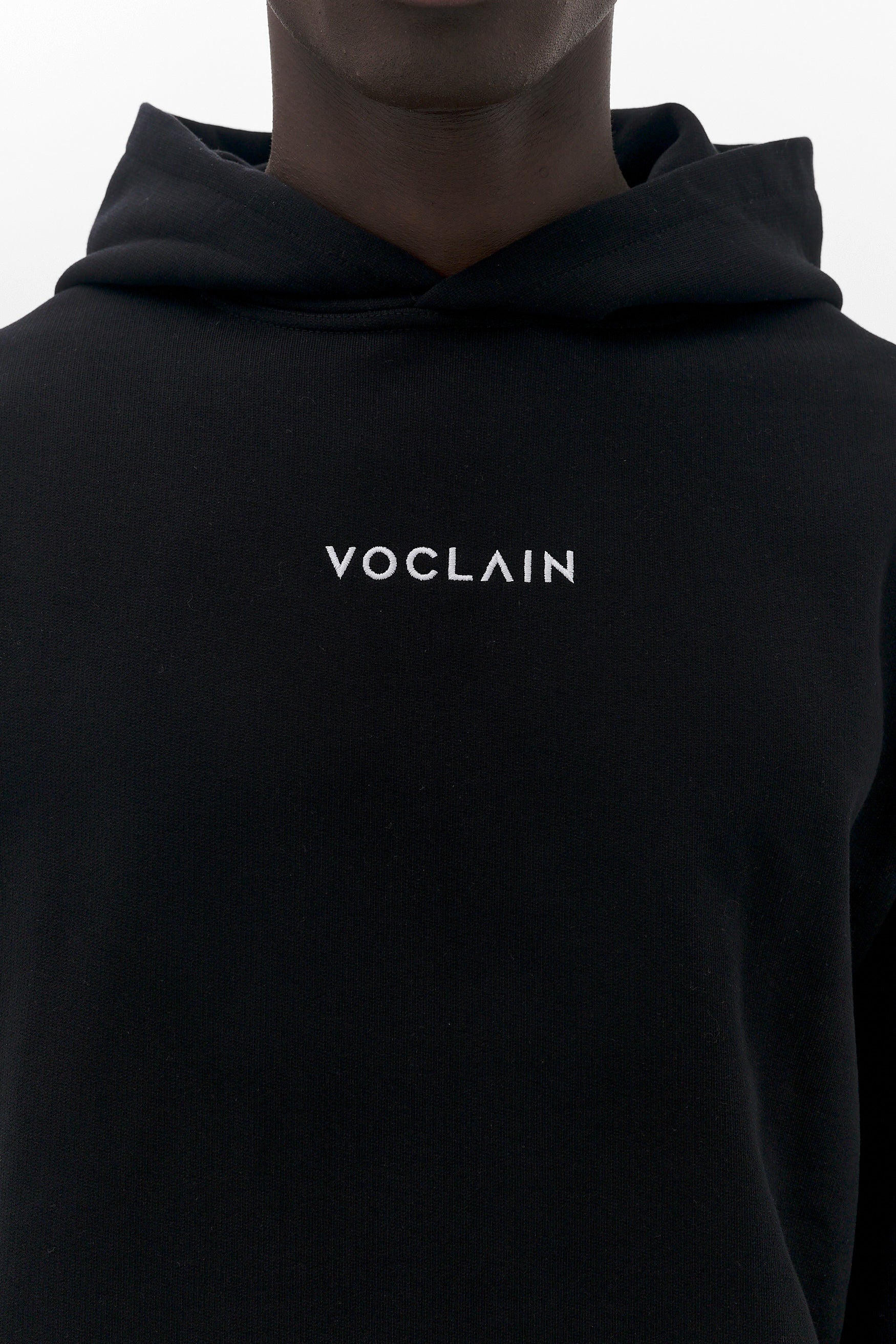 Voclain Hoodie Oversized Black - Graffiti Drip Paris X Miami