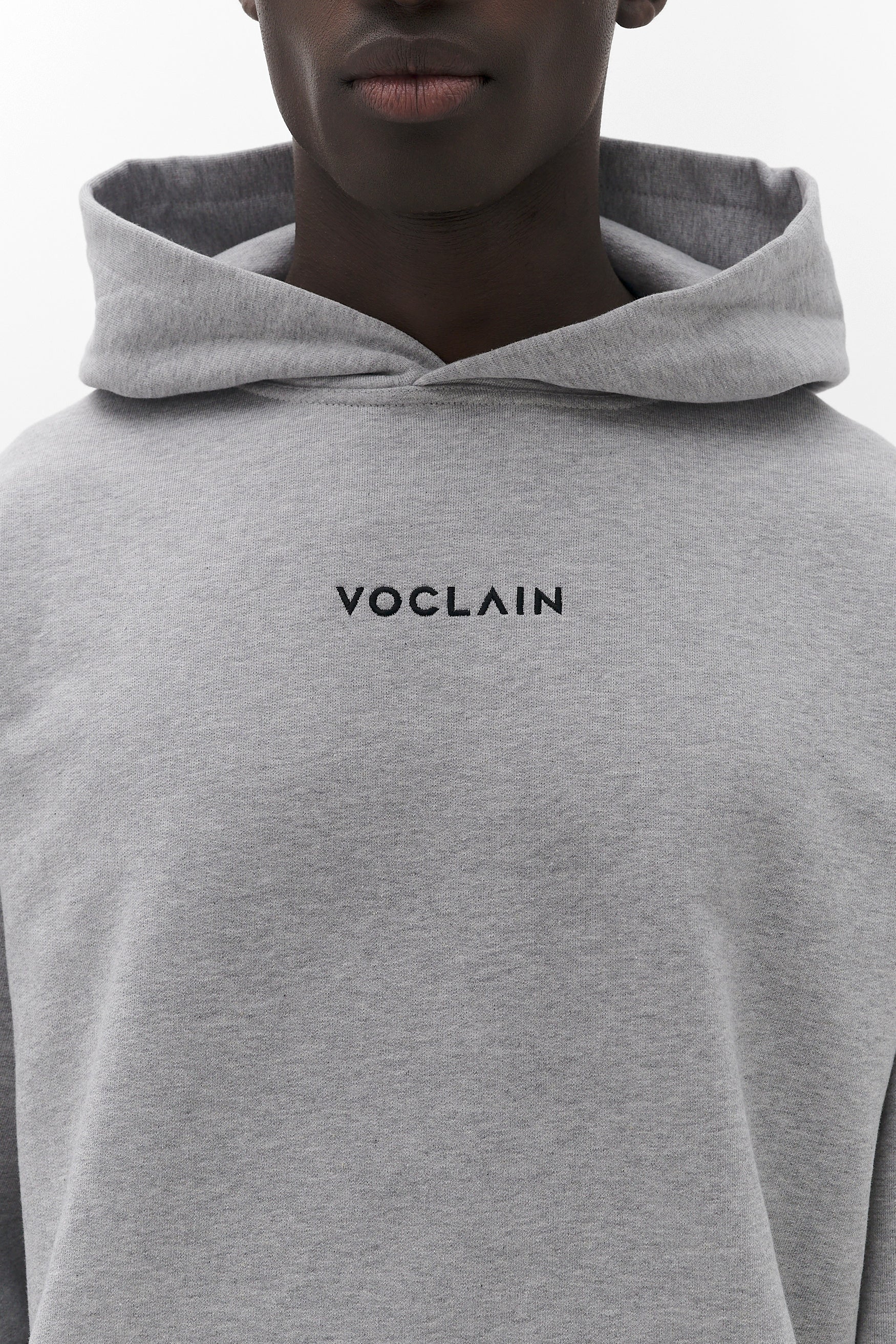 Voclain Hoodie Oversized Gray - Graffiti Drip Paris X Miami