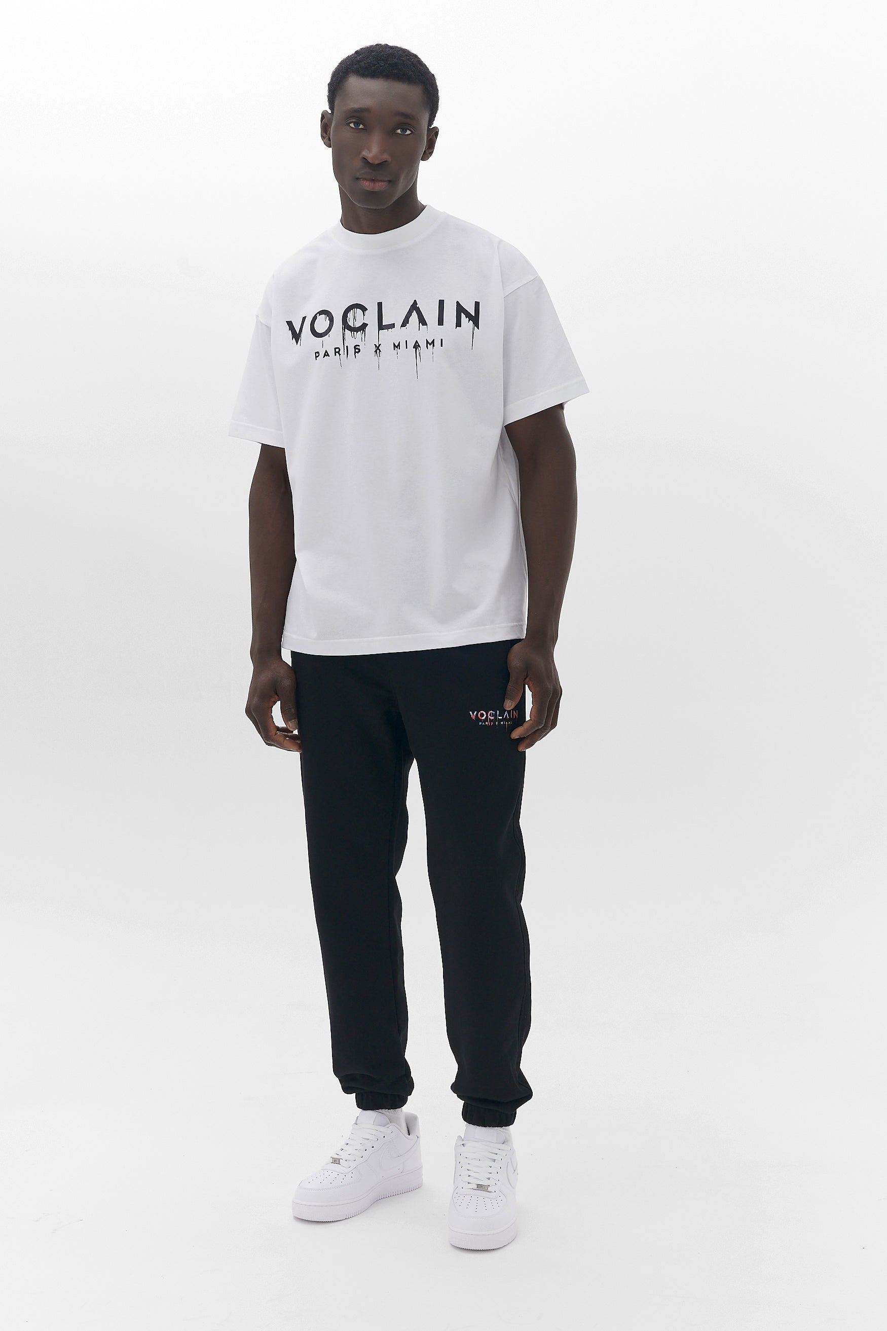 Voclain Sweatpants / Joggers Black - Paris X Miami