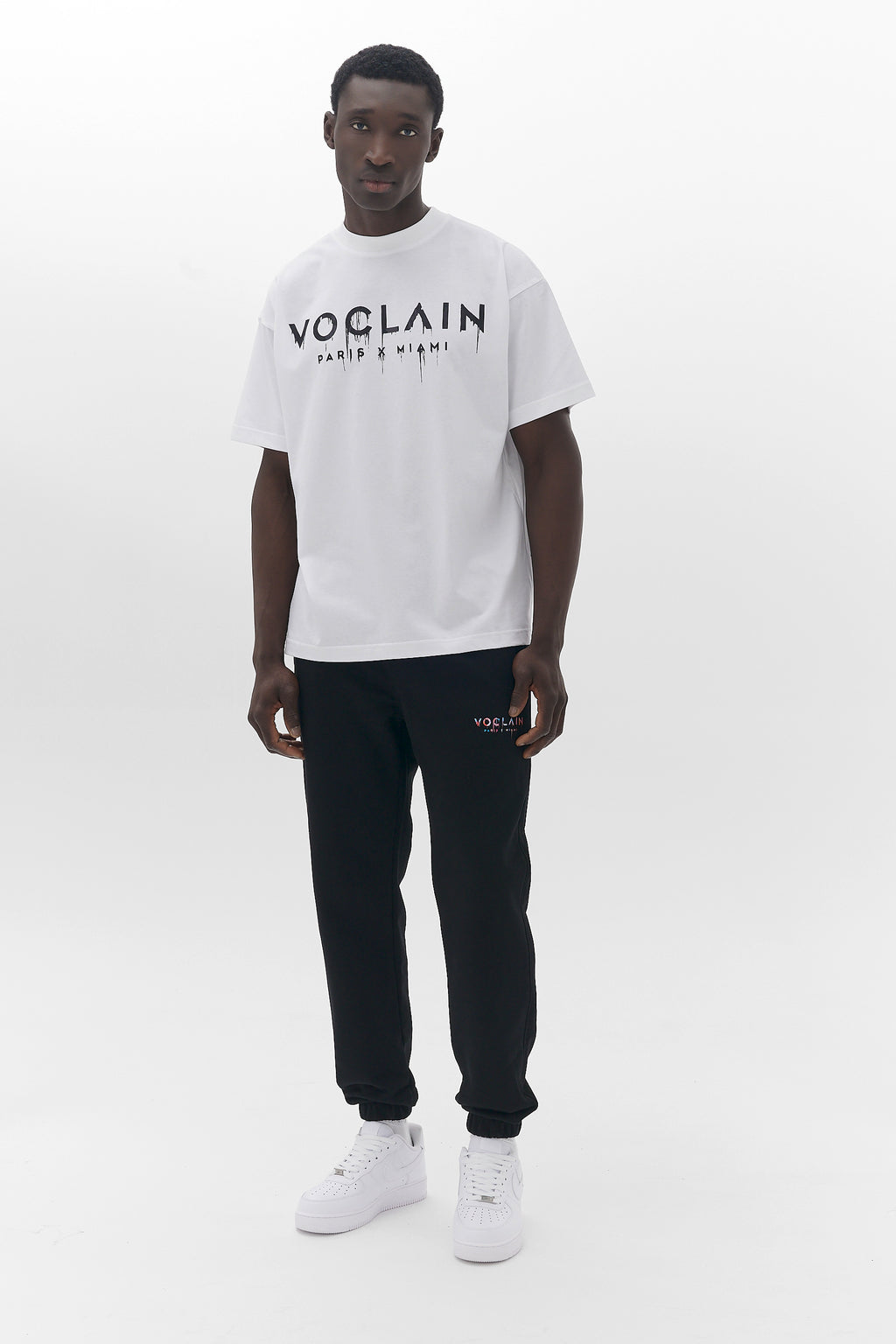 Voclain Sweatpants / Joggers Schwarz - Timeless Chic