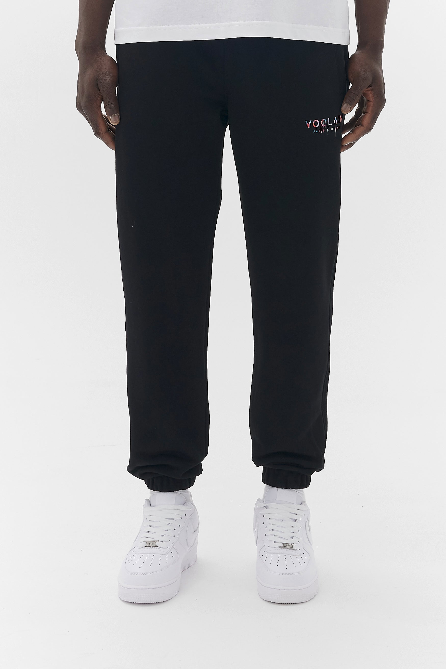 Voclain Sweatpants / Joggers Black - Paris X Miami