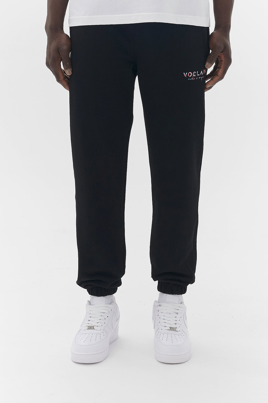 Voclain Sweatpants / Joggers Schwarz - Timeless Chic