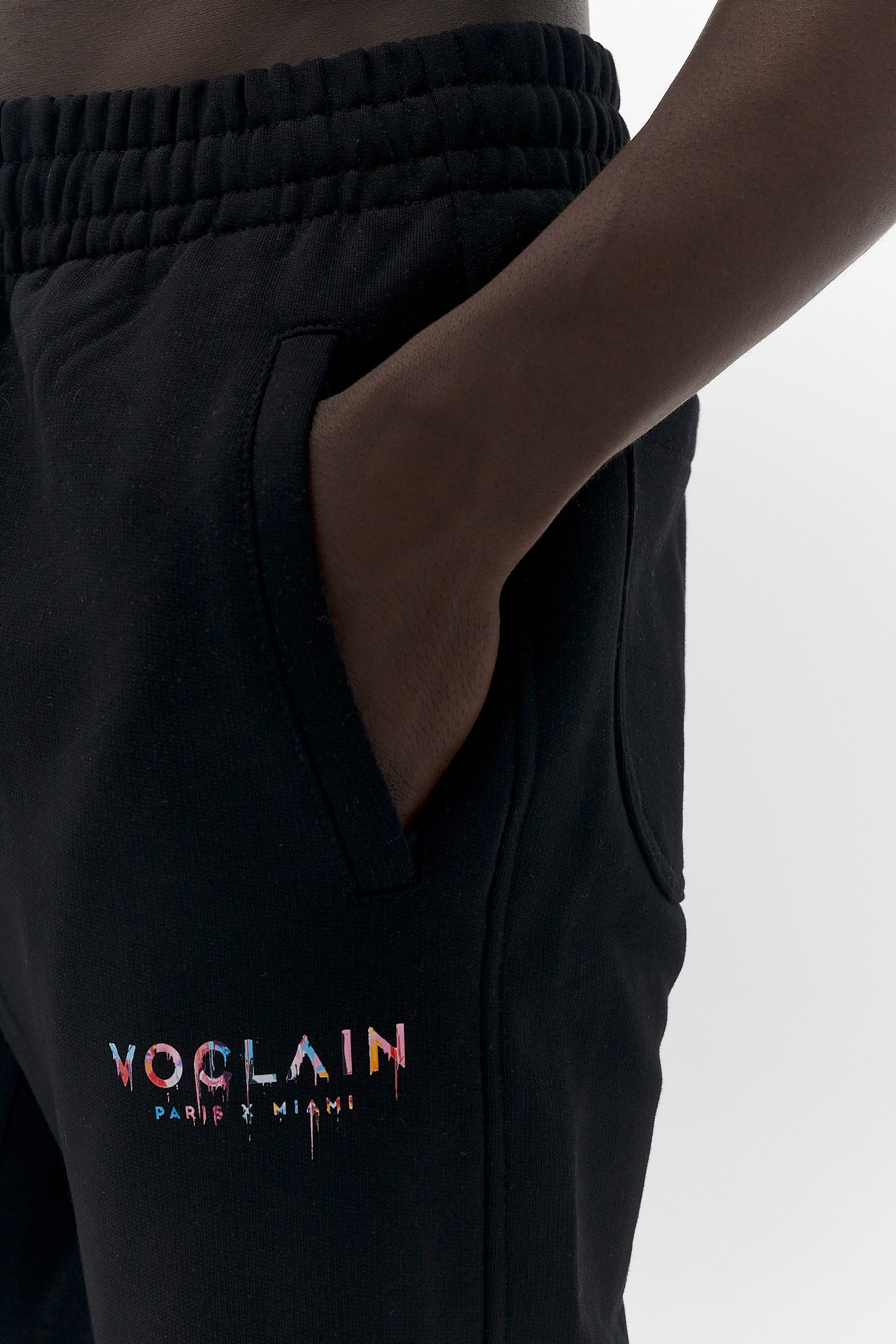 Voclain Sweatpants / Joggers Black - Paris X Miami