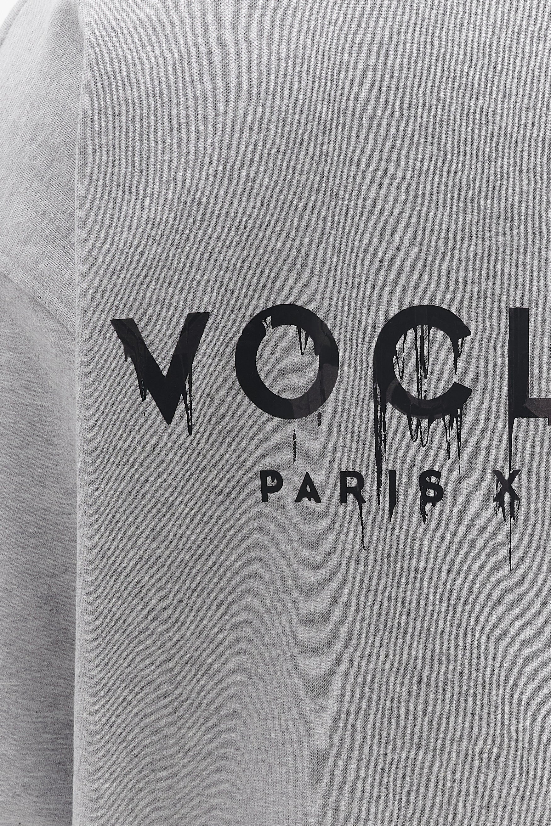 Voclain Sweater Oversized Gray - Graffiti Drip Paris X Miami