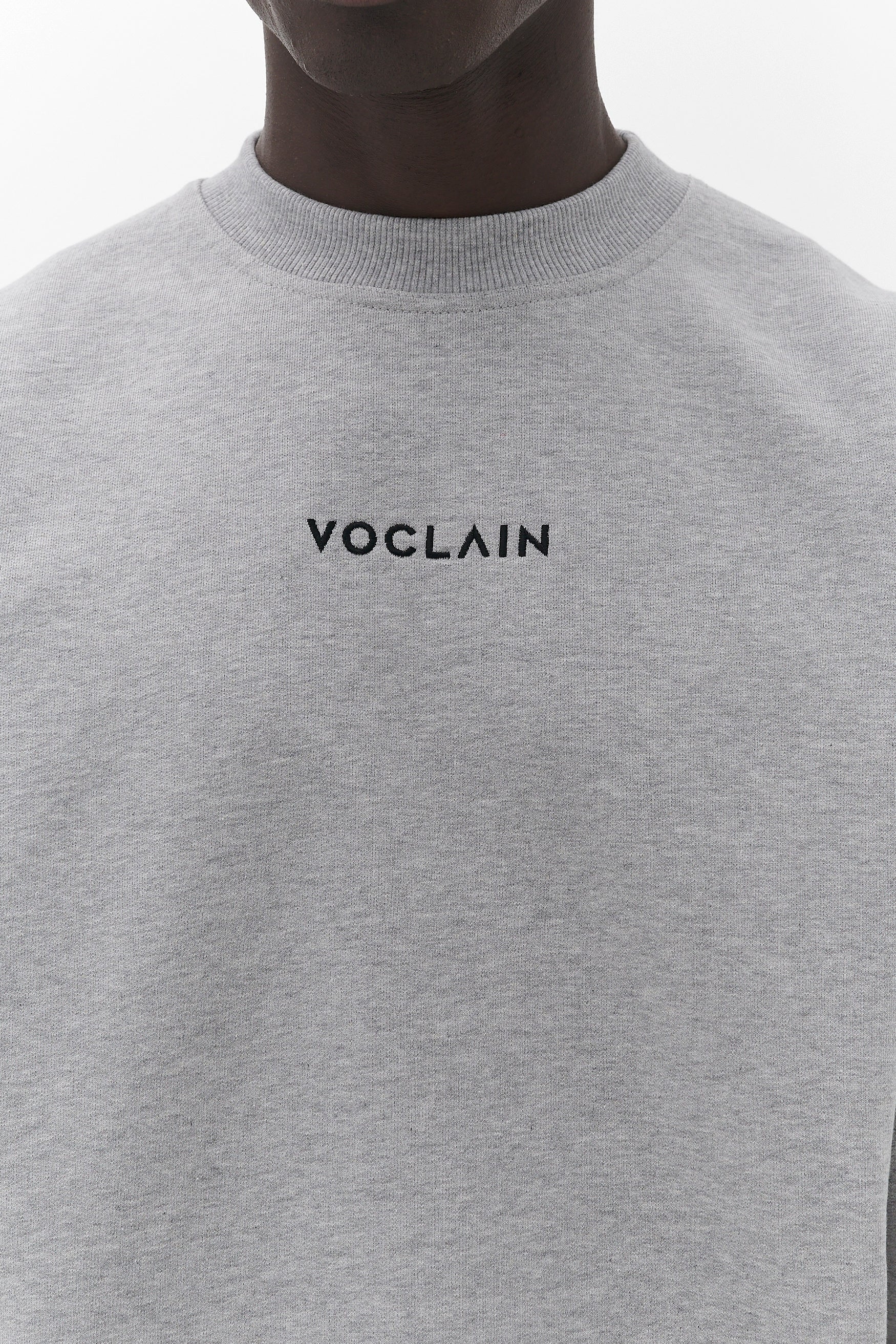 Voclain Sweater Oversized Gray - Graffiti Drip Paris X Miami