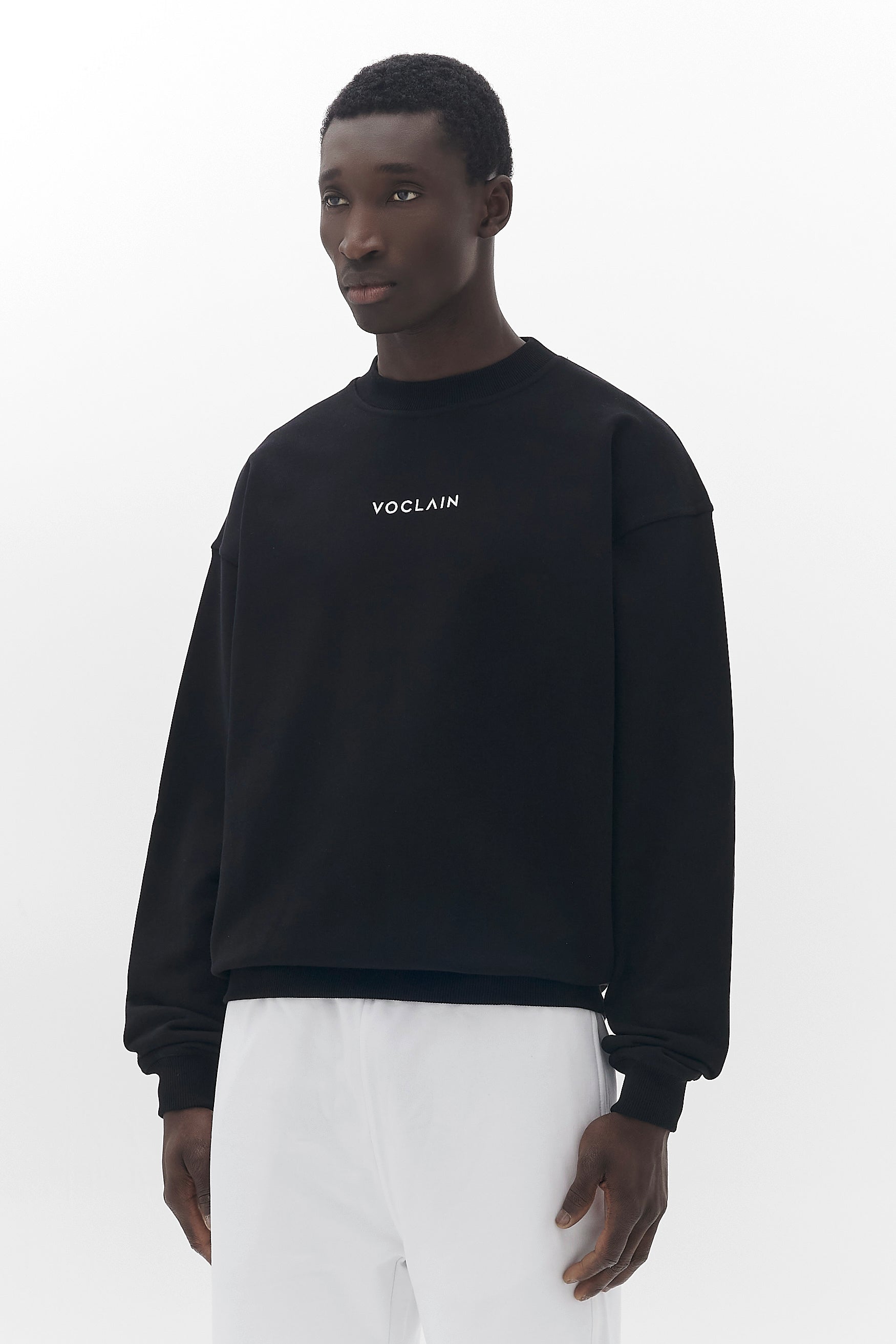 Voclain Sweater Oversized Black - Graffiti Drip Paris X Miami