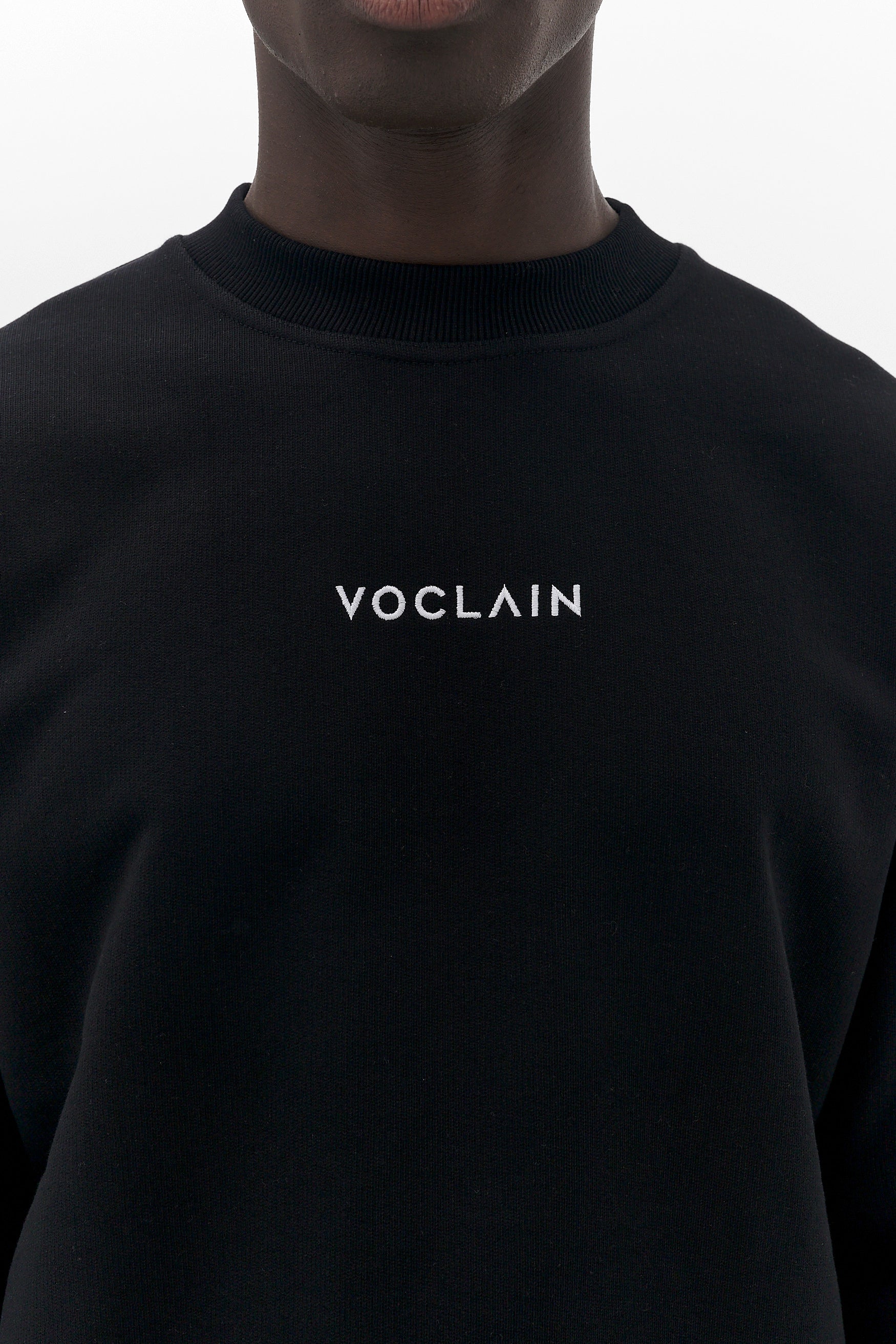 Voclain Sweater Oversized Black - Graffiti Drip Paris X Miami